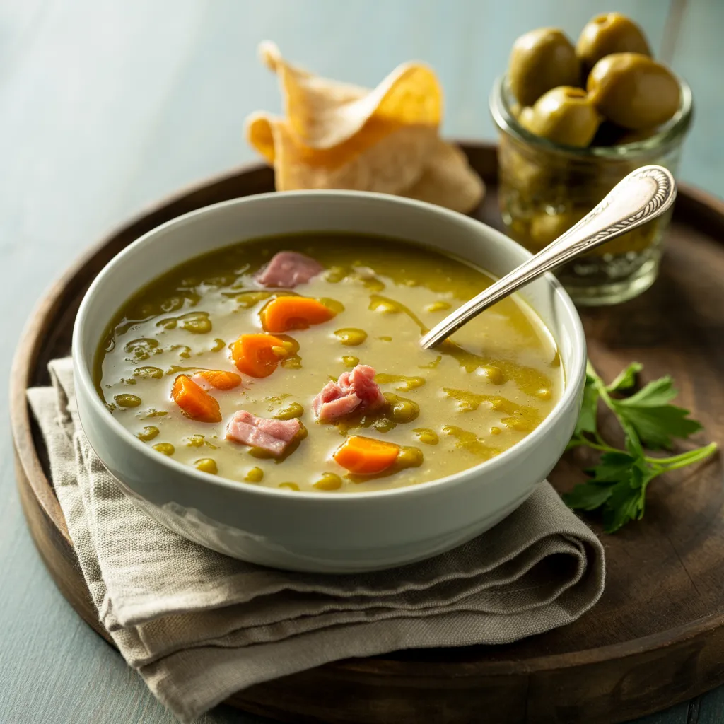 Soupe de Pois Cassés Façon Campagnarde