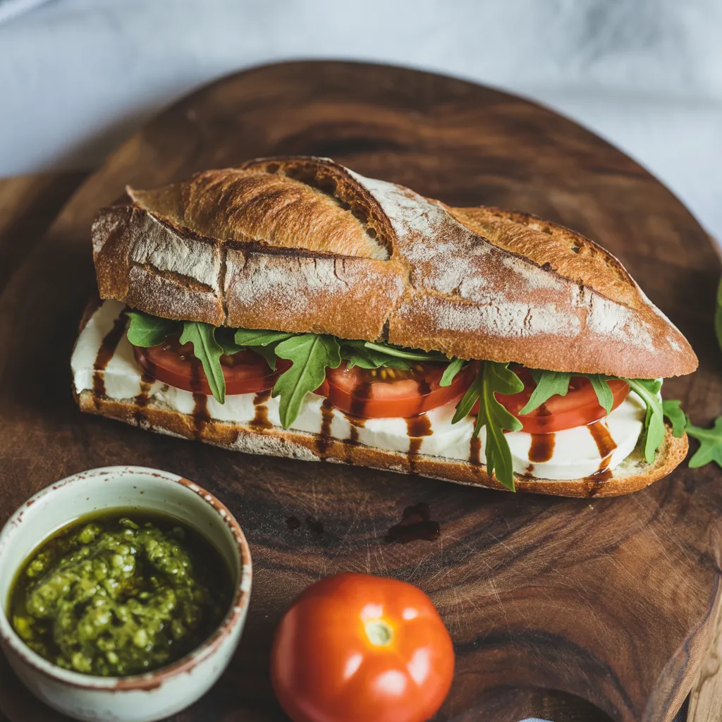 sandwich Caprese frais