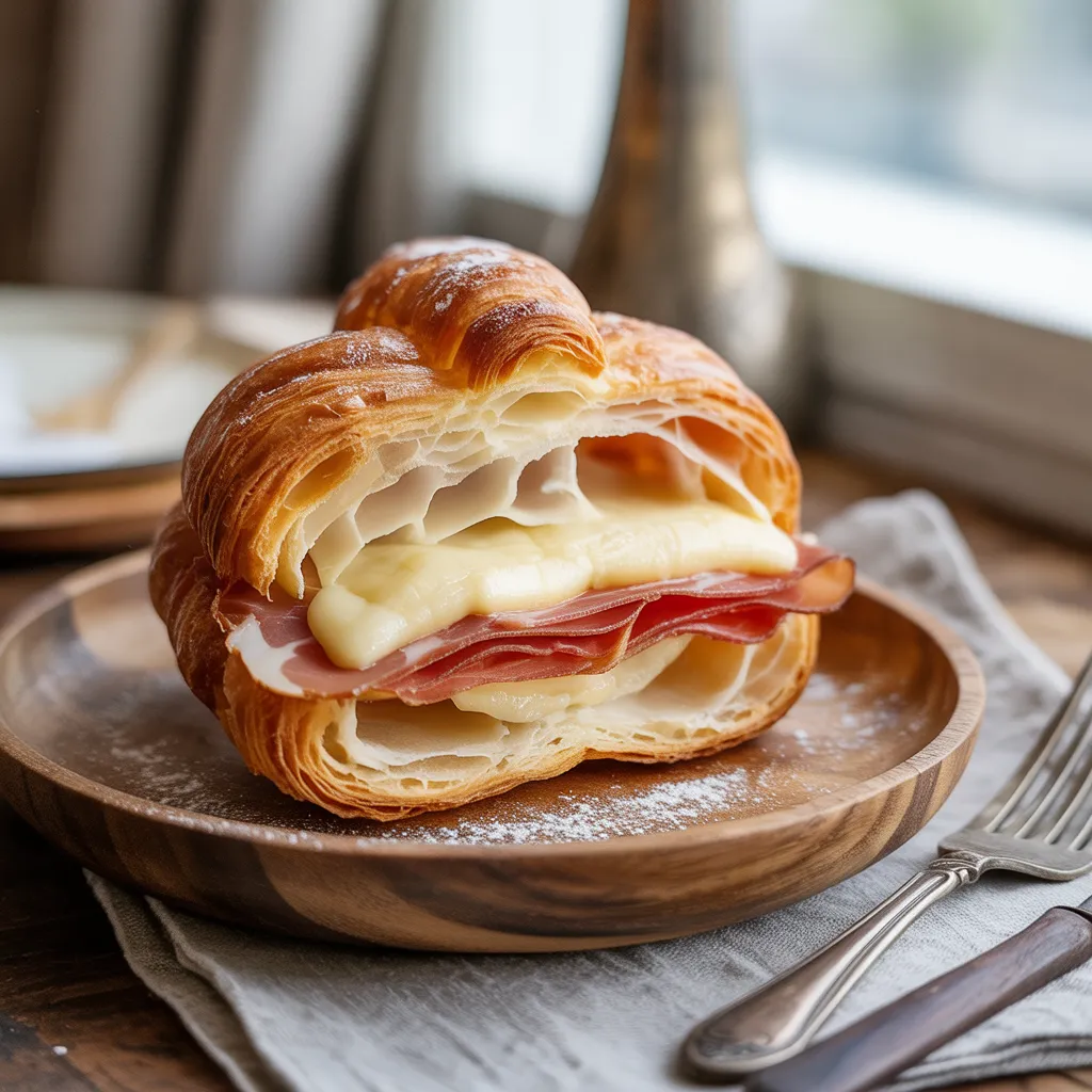 croissant toasté fourré
